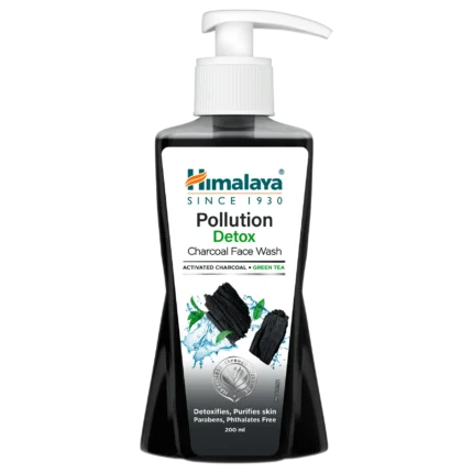 Himalaya Pollution Detox Charcoal Face Wash 200ml